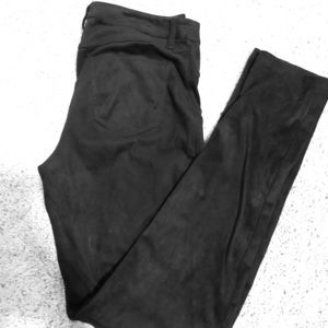 ReWash Black suede jeggings